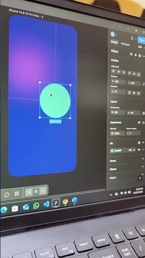 How to do a layer blur in Figma? #figma #design #shorts
