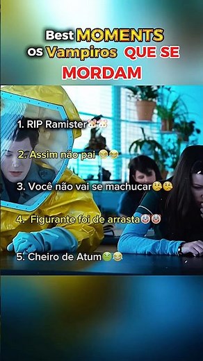 OS VAMPIROS QUE SE MORDAM FOI LONGE DEMAIS 😂🧛💀🔥