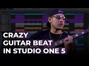 Making a CRAZY Guitar Beat From Scratch in Studio One 5