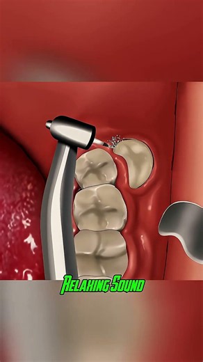 The Most Satisfying ASMR Treatment Ever! 🤯🩺🎧#Satisfying #Surgery #Relaxation #sound #asmr #animation