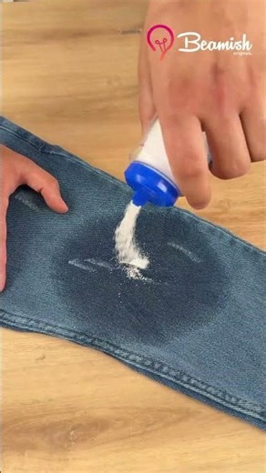 How to remove glue from your clothes! #easy #pants #trick