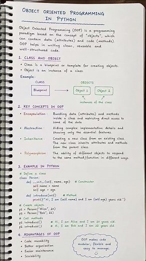 📚 Day 22: Diving into Object-Oriented Programming in Python! 🐍