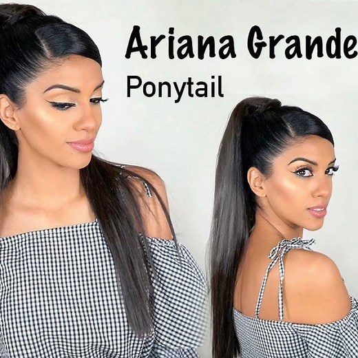 428K views · 1.1K reactions | You can now look like Ariana Grande with this ponytail tutorial! | MetDaan | Facebook