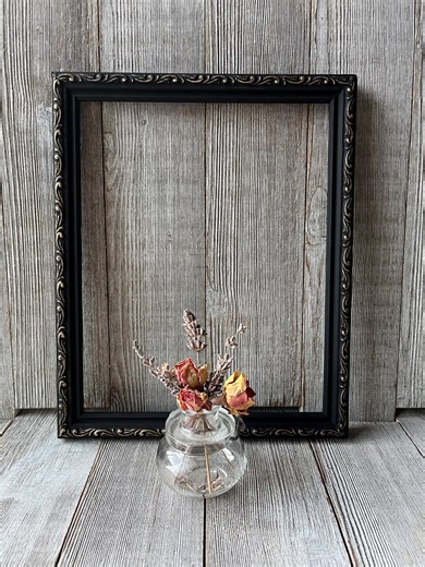 8 X 10 Black and Gold Hand Painted Frame - Etsy