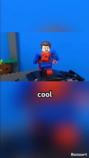 He is in fact cool #animation #lego #legoanimation #spiderman #legostopmotion #legostarwars