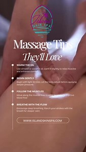 💖 How to Give Your Loved One an Amazing At-Home Massage Nothing says “I care about you” like taking time to help your partner relax. Follow these simple steps to give a soothing, stress-melting massage right at home! 🌿✨ 🕯️ 1. Set the Mood Create a calm, cozy environment: 🌸 Dim the lights 🕯️ Light a candle 🎶 Play soft, relaxing music 📍 Offer a comfy spot with pillows and blankets Your loved one should feel comfy and cared for from the moment they lie Down! #Love #Massage #Valentine#Day #At