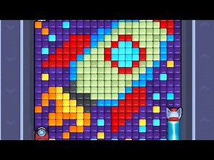 Pixel Flow Level 500. Walkthrough Gameplay