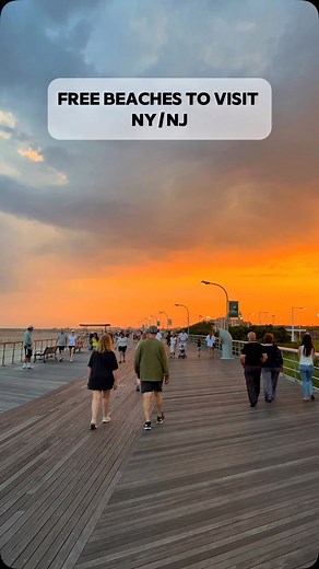 Shwetha Ramanna | Travel | Food | Airbnb on Instagram: "Free Beaches to Visit in NY & NJ 🌊 Looking for a fun, budget-friendly beach day? Check out these free beaches across NY & NJ! ☀️🏖️ 📍 NJ Beaches Atlantic City – Free year-round! Stroll the famous boardwalk or lounge on the sand. Keansburg Beach – Great views of NYC & a waterpark nearby! 🌊 Bayfront – Calm waters, perfect for a relaxing day by the bay. Union Beach – Quiet and peaceful, ideal for a low-key beach day. Ideal Beach – Scenic vi