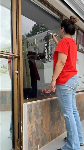 How and with what to paint windows || CHRISTMAS