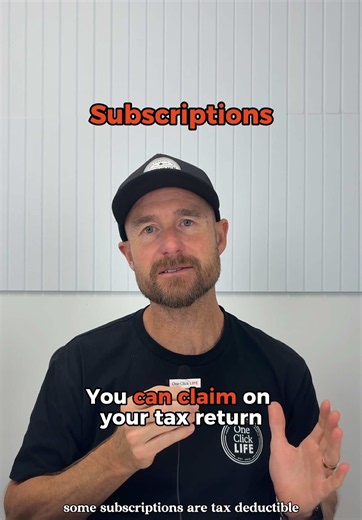 What subscriptions can you actually claim at tax time? 👀 If a subscription helps you earn your income, there’s a good chance it could be claimable. Think things like Canva, Adobe, industry memberships, online training, or accounting software used for work. But personal subscriptions like Netflix or Spotify? Usually not deductible. A simple rule: If it’s work-related, it may be claimable. If it’s personal, it’s not. Watch this before you start claiming subscriptions this tax season👌🏻 #taxretur