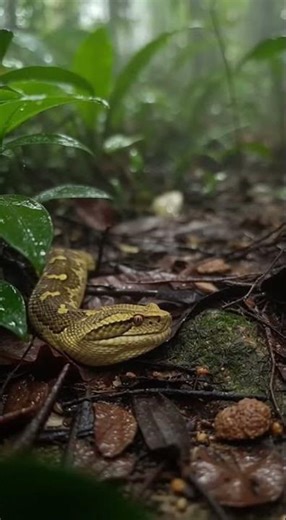 Swift Strike: Jungle Viper's Hunting Mastery #wildlife #nature #snake #predator