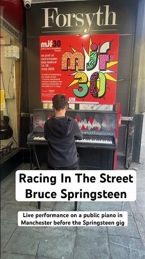 Racing In The Street by Bruce Springsteen #brucespringsteen #piano #pianocover #racinginthestreet