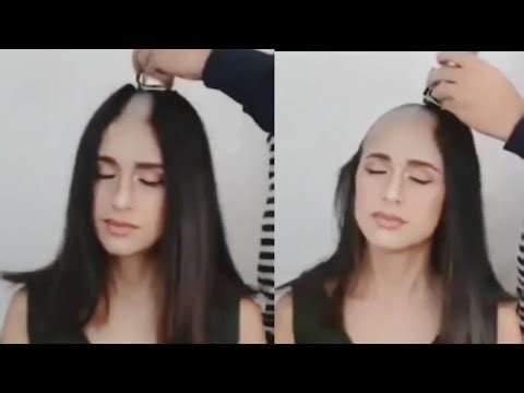 Crying Beautiful Girl Forced Head Shave 2024 || Forced Head Shave || Force Head Shave 2024 ||