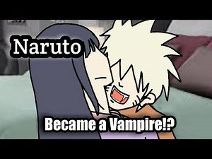 Vampire Naruto Uzumaki bites Hinata Hyuuga