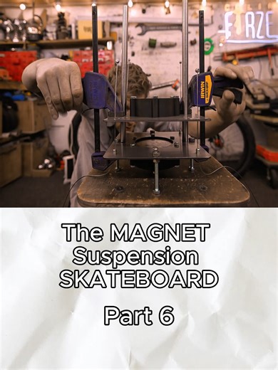 Testing Magnet Skateboard Dynamics