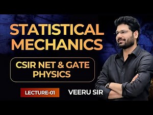 lec-01 Random Walk | Statistical Mechanics