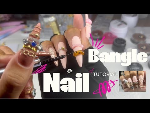 Bangle Nails Part 1 | Tortoise Shell Nail Tutorial