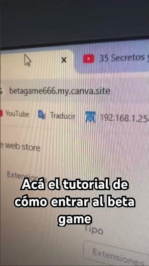 Tutorial de como entrar al beta game