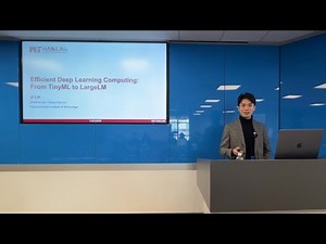 Ji Lin's PhD Defense, Efficient Deep Learning Computing: From TinyML to Large Language Model. @MIT
