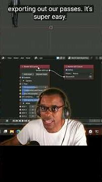 How to export render passes Octane Blender #octanerender #octaneblender