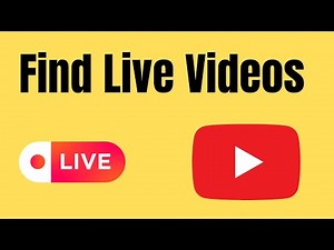 How to Find LIVE Videos on YouTube RIGHT NOW (Easy Guide!)