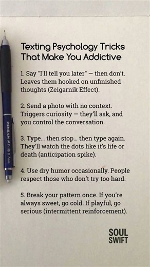 Texting Psychology Tricks That Make You Addictive 🧠📱 #Psychology #MindGames