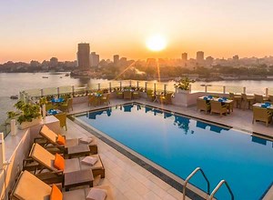 The Rooftop at Kempinski Nile Hotel - Rooftop Bar Cairo
