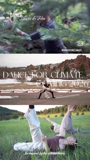 🌎Now more than ever, our planet needs love and action. Join us as we use the power of art to inspire climate change awareness and preservation 💚 ✨ Click on link in bio to support us today #danceforclimate #climateaction #artforchange #supportthearts #climatechangeawareness
