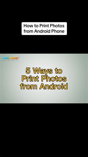 How to print photos from Android phone #howto #printphotos #androidphone #Coolmuster