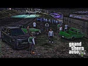 I Joined a Gang as CJ in GTA 5 Mods… Biggest Takeover Yet! 💥