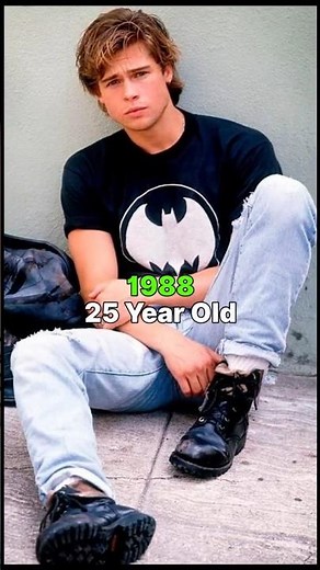 Brad Pitt Then vs Now 😮🔥Before the Fame