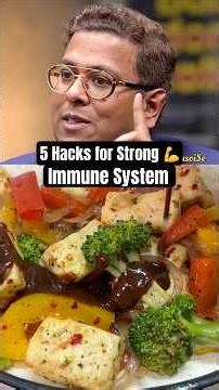 🤔 How To Boost Your Immune System - Dr Tarang Krishna | Raj Shamani #shorts