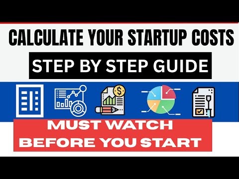 How To Calculate Startup Costs For for Small Business