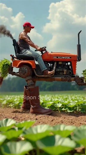 Futuristic Funny Tractor #shorts #foryou