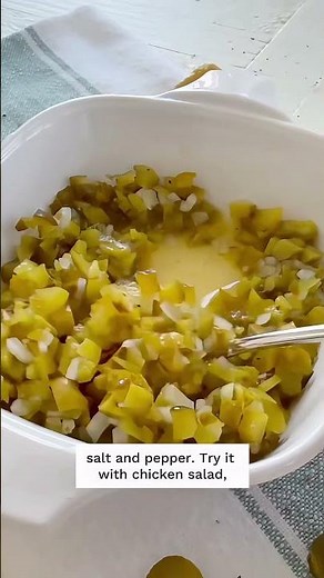 Sweet Dill Pickle Relish Just Got a Healthy Glow-Up