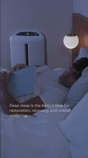 The Atmosphere Sky air purifier helps you sleep more deeply