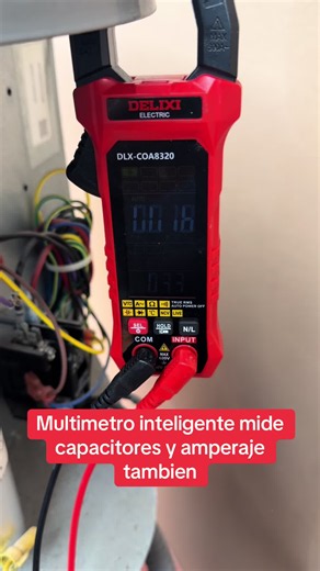 Multímetro inteligente: medir capacitores y amperaje paso a paso