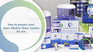 How to prepare your zazen Alkaline Water System for use