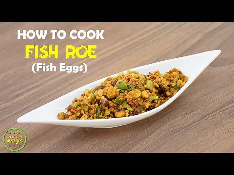 How to Prepare Fish Roe - Caviar Cooking Guide