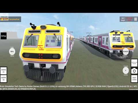 Mumbai Local Train Accident in RG Train Tech Demo Android Gameplay | Best Train Games for Android