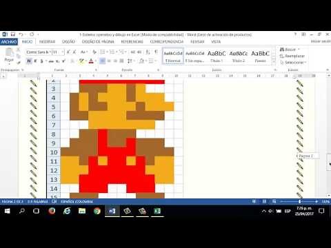 COMO DIBUJAR EN EXCEL
