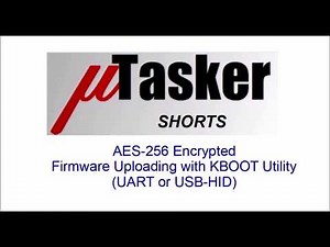 Kinetis KBOOT UART USB HID AES256
