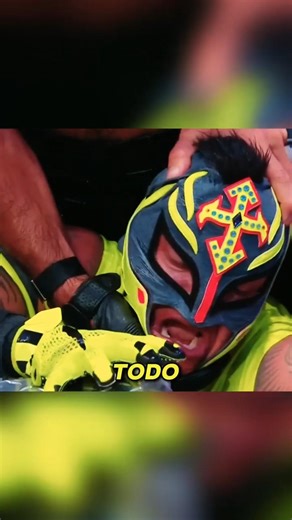 Cuando Rey Mysterio Perdió su Ojo en un Combate Brutal 👁️( #wwe #shorts