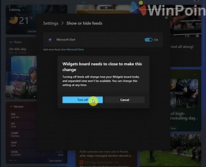 Cara Sembunyikan News di Widget Windows 11