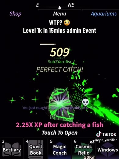 Fisch Admin Event: Level Up Fast in Roblox!