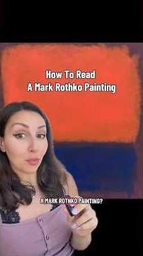 How to read a Mark Rothko #art #arthistory #howto