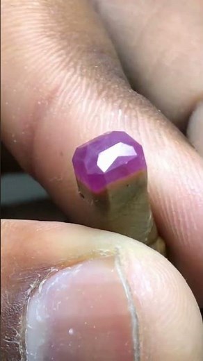 Natural Ruby Stone | Deep Red Precious Gemstone