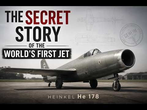 THE SECRET STORY OF THE WORLD'S FIRST JET | Heinkel He 178