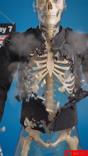 Which Jacket Can Protect You From a Bullet?😱#youtubeshorts #skeleton