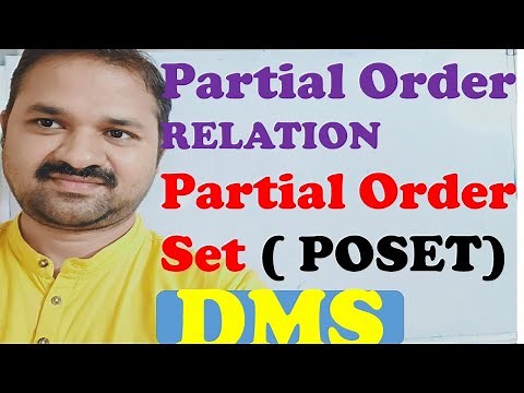 Partial Order relation in discrete mathematics || Partial Order Set || POSET || DMS || MFCS || GATE
